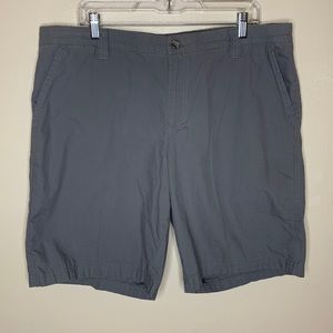 COLUMBIA Shorts Gray Cotton Outdoor Active Gorpcore Camping Hiking Fishing 38